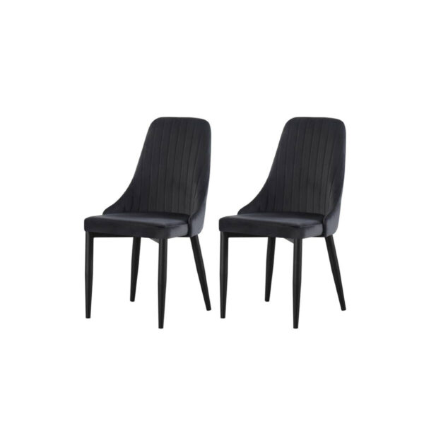 xonox.home Stuhl CLAUDIA, 2er Set anthrazit B/H/T: ca. 44x88x58 cm xonox.home Stuhl CLAUDIA, 2er Set anthrazit B/H/T: ca. 44x88x58 cm
