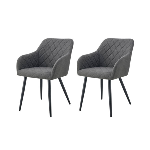 xonox.home Stuhl LEA, 2er Set anthrazit Webstoff B/H/T: ca. 56x83x60 cm xonox.home Stuhl LEA, 2er Set anthrazit Webstoff B/H/T: ca. 56x83x60 cm