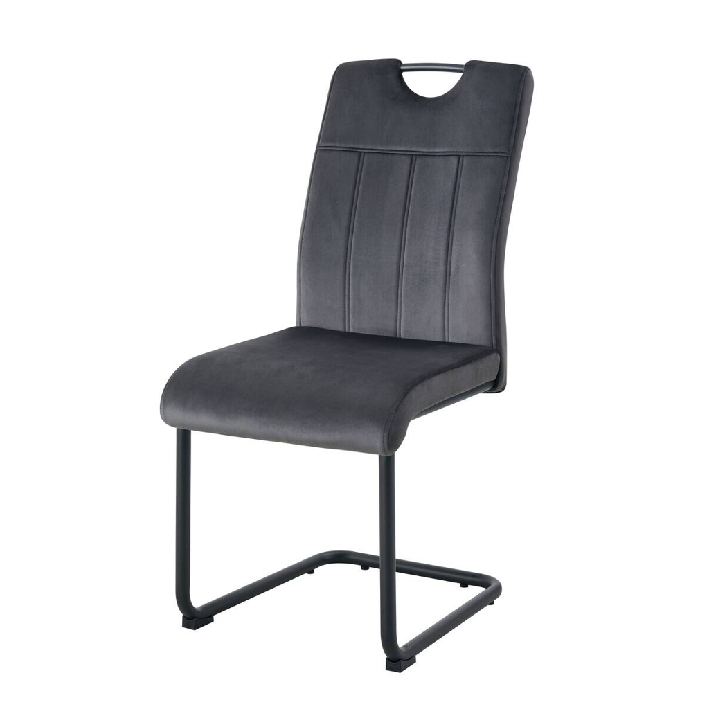 xonox.home Schwingstuhl LISA, 2er Set anthrazit schwarz B/H/T: ca. 43x98x61 cm