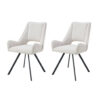 xonox.home Stuhl HELEN, 2er Set creme Webstoff B/H/T: ca. 56x63x91 cm xonox.home Stuhl HELEN, 2er Set creme Webstoff B/H/T: ca. 56x63x91 cm