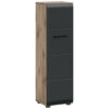 xonox.home Stauraumelement Ice Nox Oak Nachbildung schwarz matt B/H/T: ca. 30x106x30 cm