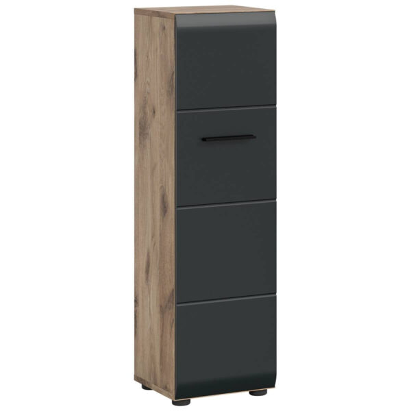 xonox.home Stauraumelement Ice Nox Oak Nachbildung schwarz matt B/H/T: ca. 30x106x30 cm xonox.home Stauraumelement Ice Nox Oak Nachbildung schwarz matt B/H/T: ca. 30x106x30 cm