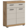 xonox.home Badhochschrank Scout Evoke Oak Nachbildung Kaschmirgrau Nachbildung B/H/T: ca. 74x88x31 cm
