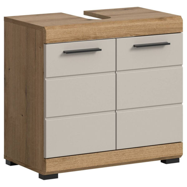 4066432042106 Waschbeckenunterschrank Scout
Evoke Oak Nachbildung Kaschmirgrau Nachbildung B/H/T: ca. 60x56x34 cm