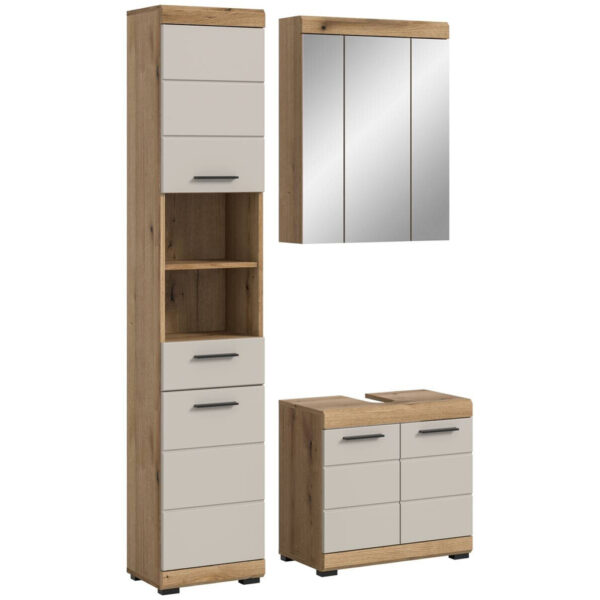 4066432042205 Badezimmer-Set Scout
Evoke Oak Nachbildung Kaschmirgrau Nachbildung B/H/T: ca. 112x191x34 cm