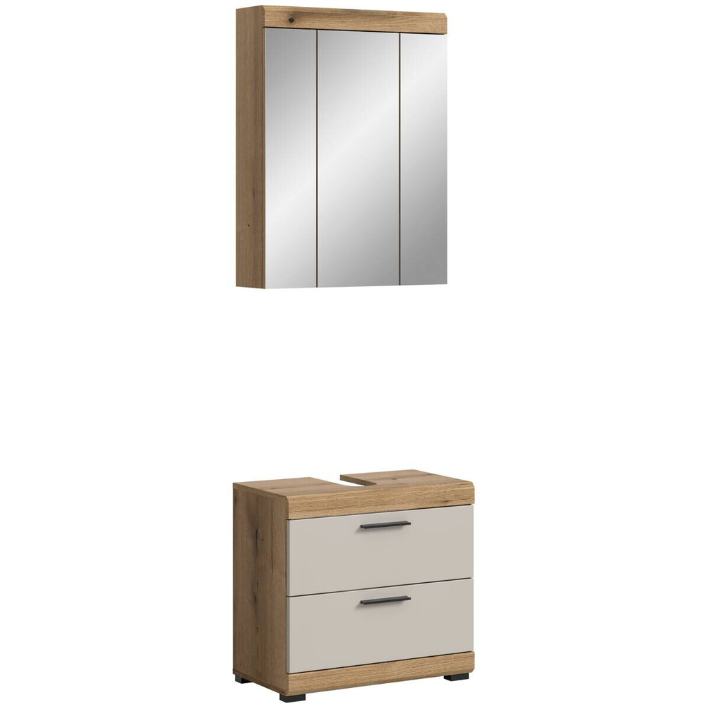 Badezimmer-Set Scout
Evoke Oak Nachbildung Kaschmirgrau Nachbildung B/H/T: ca. 60x191x34 cm