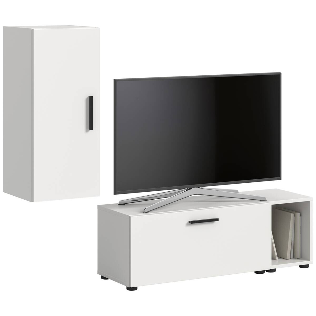 Wohnwand-Set TheOne
weiß B/H/T: ca. 75x32x34 cm