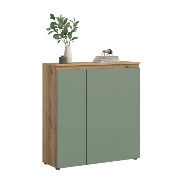 Schrank SCARPA
Evoke Oak Nachbildung grün B/H/T: ca. 105x111x37 cm