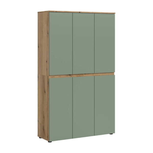 Schrank SCARPA
Evoke Oak Nachbildung grün B/H/T: ca. 105x175x37 cm