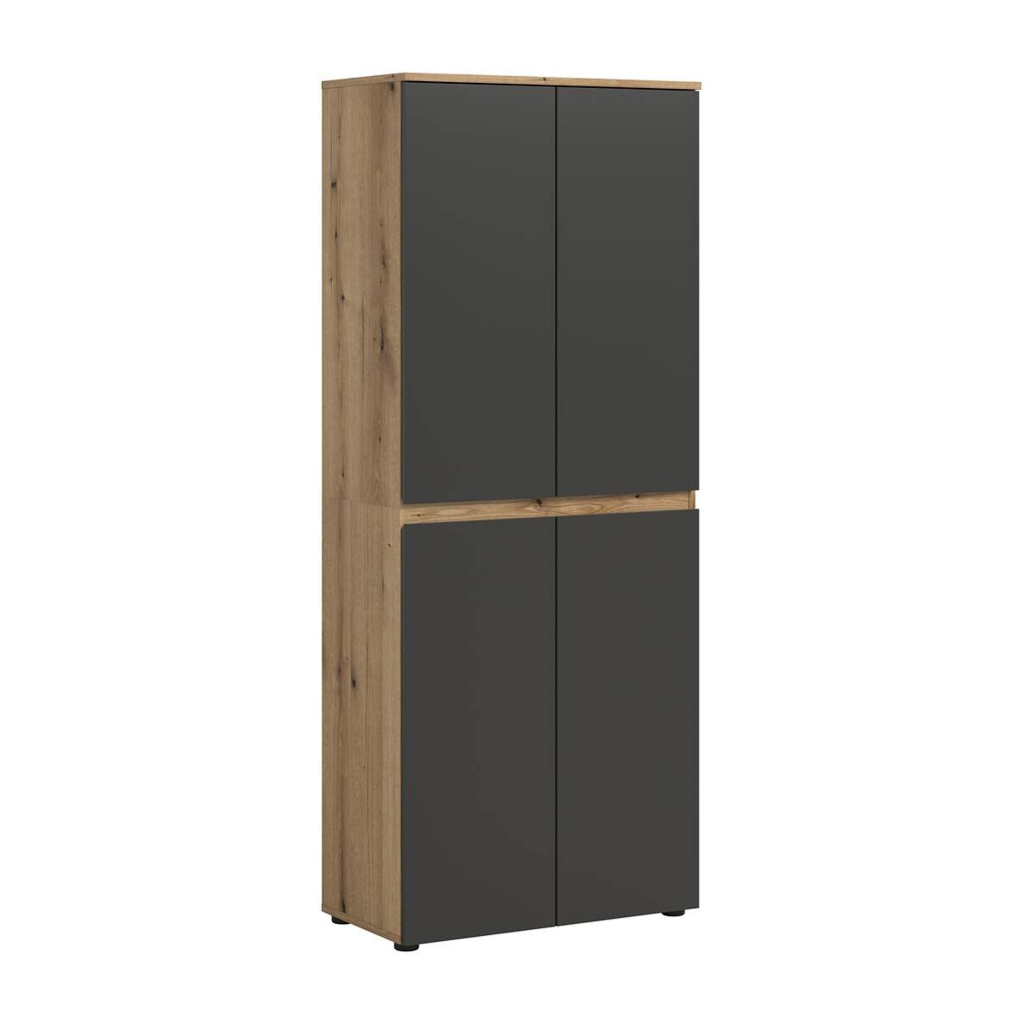 Schrank SCARPA
Evoke Oak Nachbildung anthrazit B/H/T: ca. 70x175x37 cm