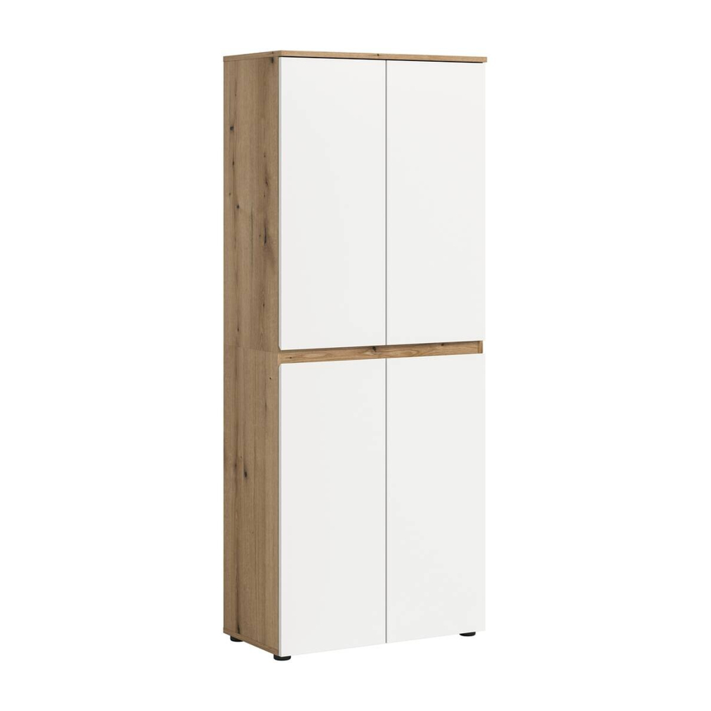 Schrank SCARPA
Evoke Oak Nachbildung weiß B/H/T: ca. 70x175x37 cm