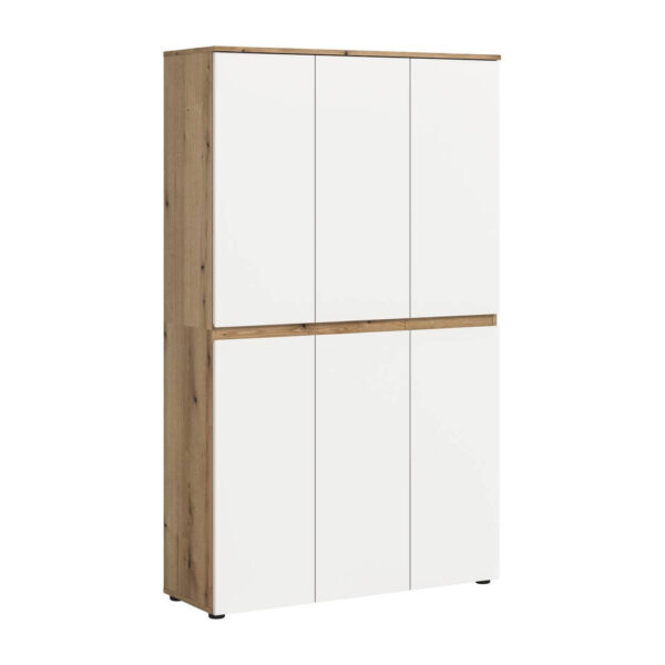 Schrank SCARPA
Evoke Oak Nachbildung weiß B/H/T: ca. 105x175x37 cm
