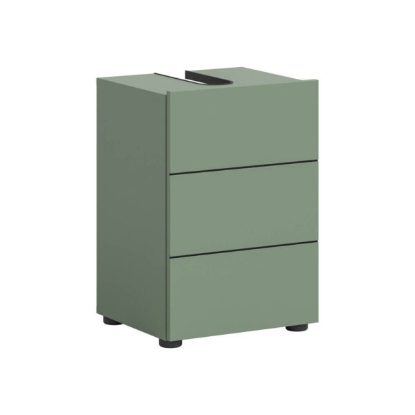 4066432043844 Waschbeckenunterschrank VIRA
grün schwarz B/H/T: ca. 38x56x34 cm