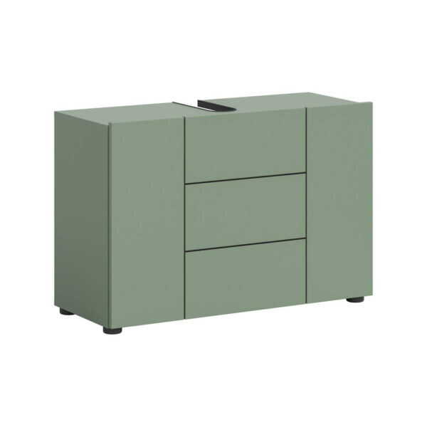 4066432043875 Waschbeckenunterschrank VIRA
grün schwarz B/H/T: ca. 82x56x34 cm