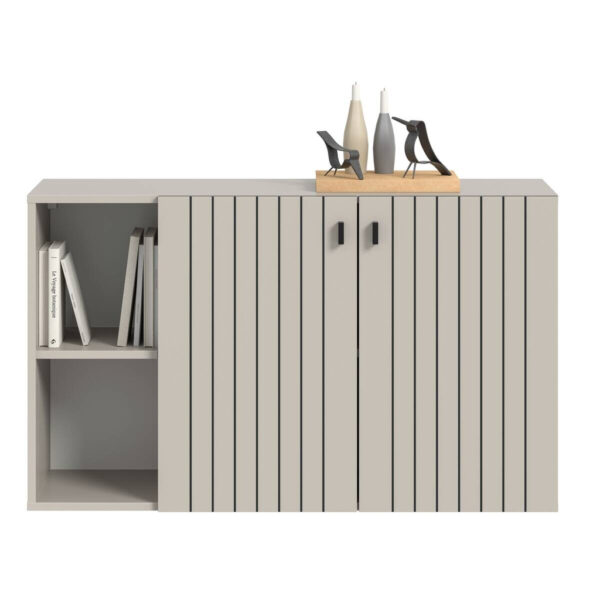 xonox.home Schuhschrank STATION Cashmere B/H/T: ca. 106x63x37 cm