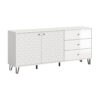 xonox.home Sideboard PRISMA weiß weiß Hochglanz B/H/T: ca. 170x76x40 cm xonox.home Sideboard PRISMA weiß weiß Hochglanz B/H/T: ca. 170x76x40 cm