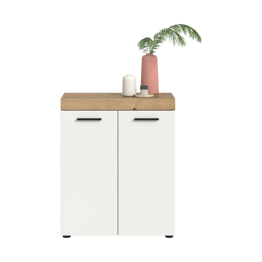 POCO Kommode Sunset weiß B/H/T: ca. 70x86x37 cm