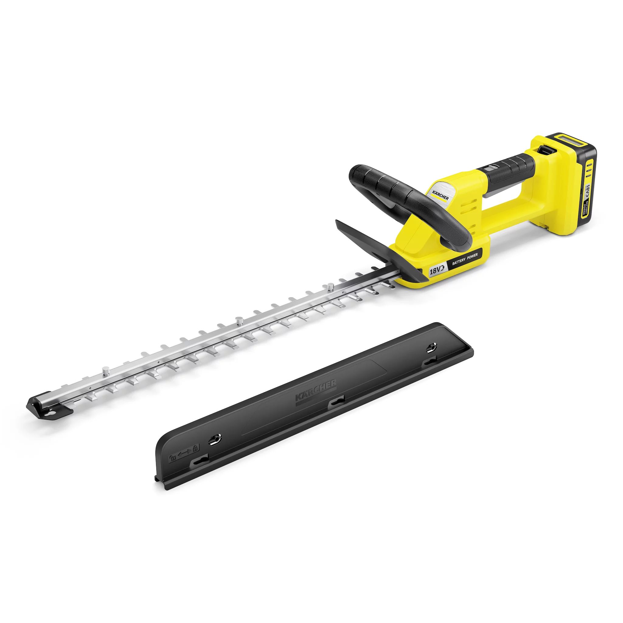 Kärcher Akku – Heckenschere HGE 3 – 18 Battery Set Akku – Heckenschere inkl. Akku und Lagegerät