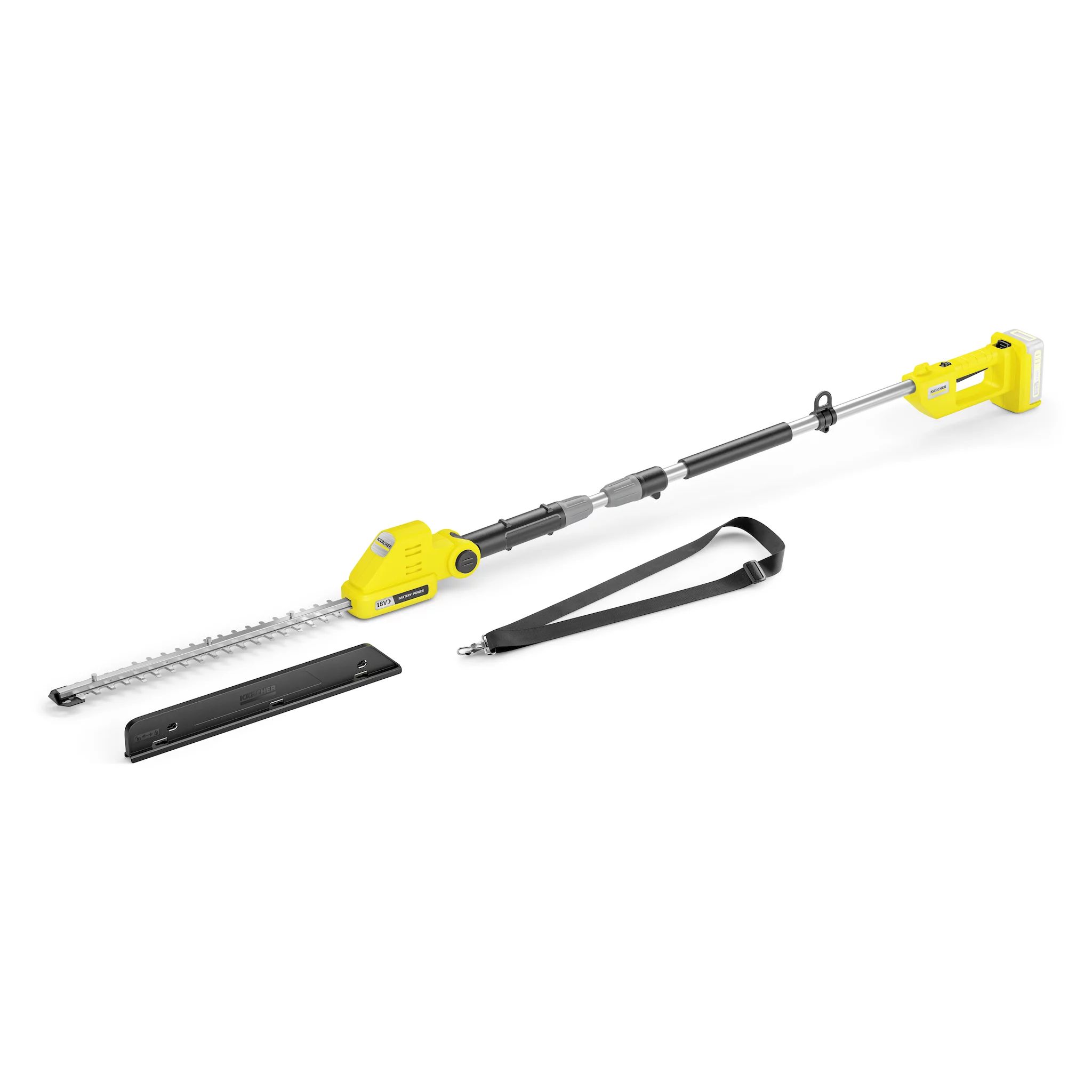 Kärcher Akku – Teleskop – Heckenschere PGH 2 – 18 Akku – Teleskop – Heckenschere ohne Akku und Ladegerät