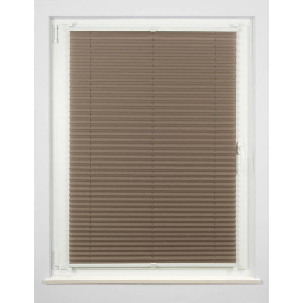 Hochwertiges Klemmplissee
taupe B/L: ca. 80x130 cm