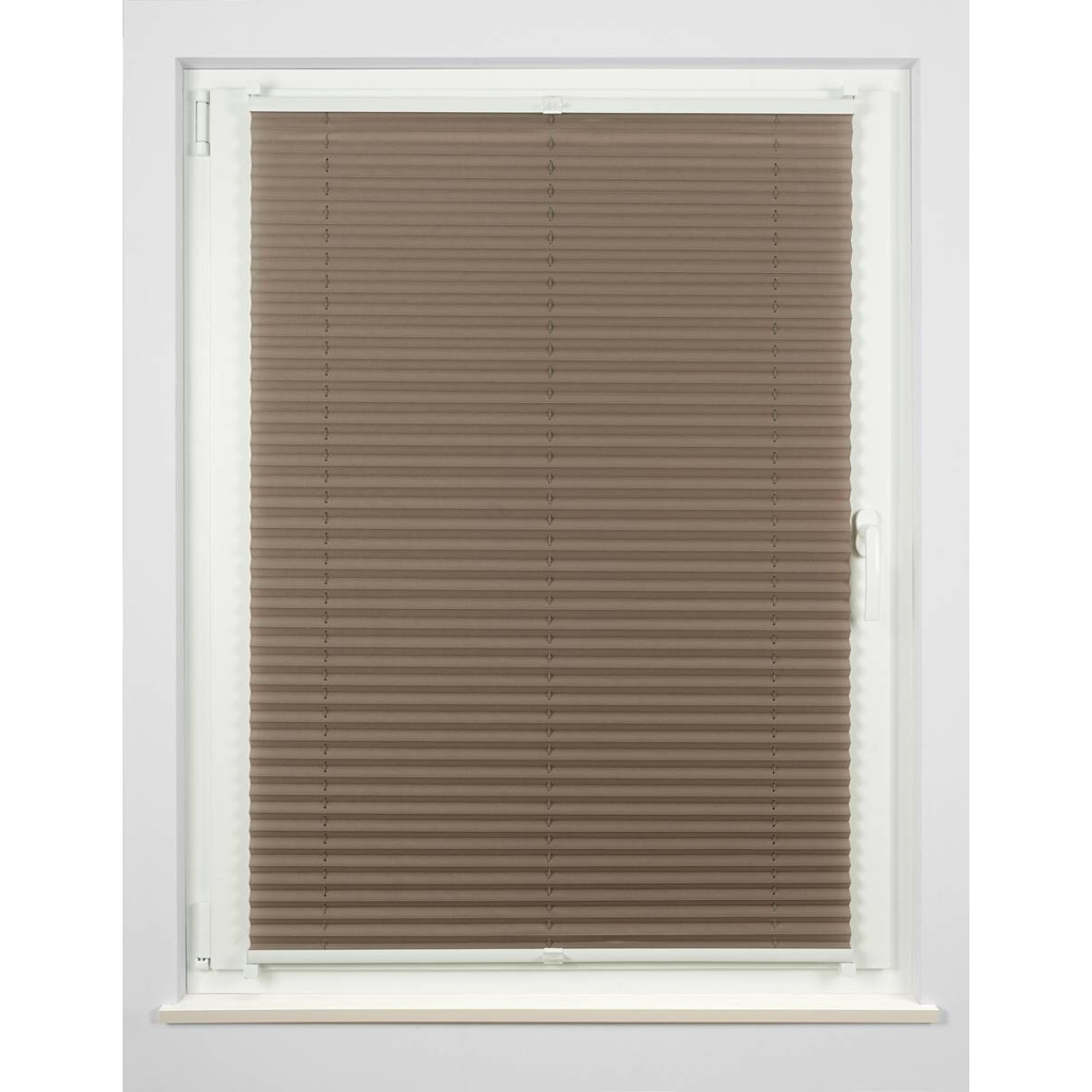 Hochwertiges Klemmplissee
taupe B/L: ca. 80×130 cm