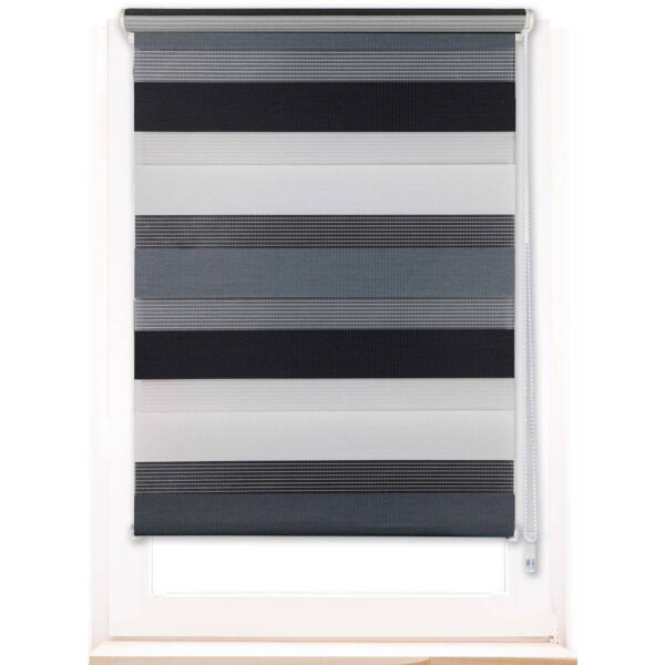 Doppelrollo Just-Triple
grau B/L: ca. 120x160 cm