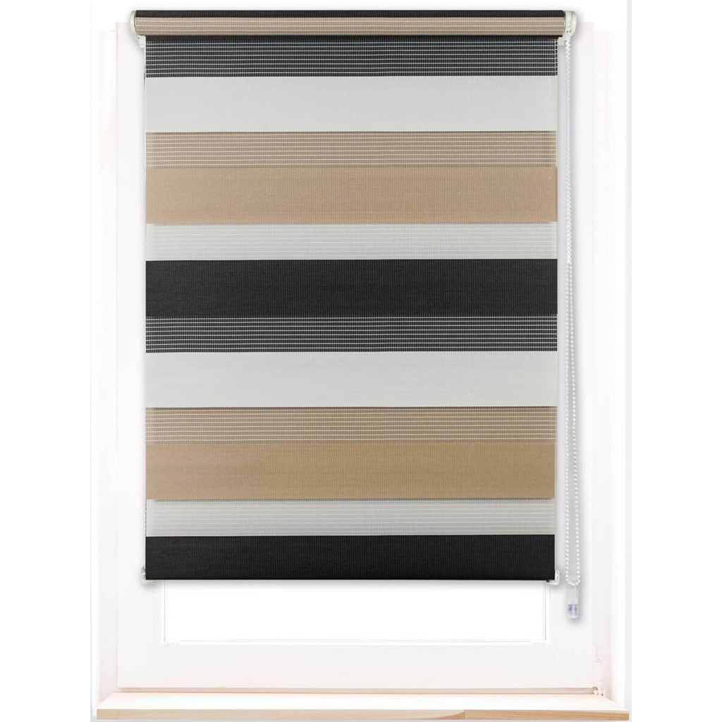 Doppelrollo Just-Triple
Cappuccino B/L: ca. 70×160 cm