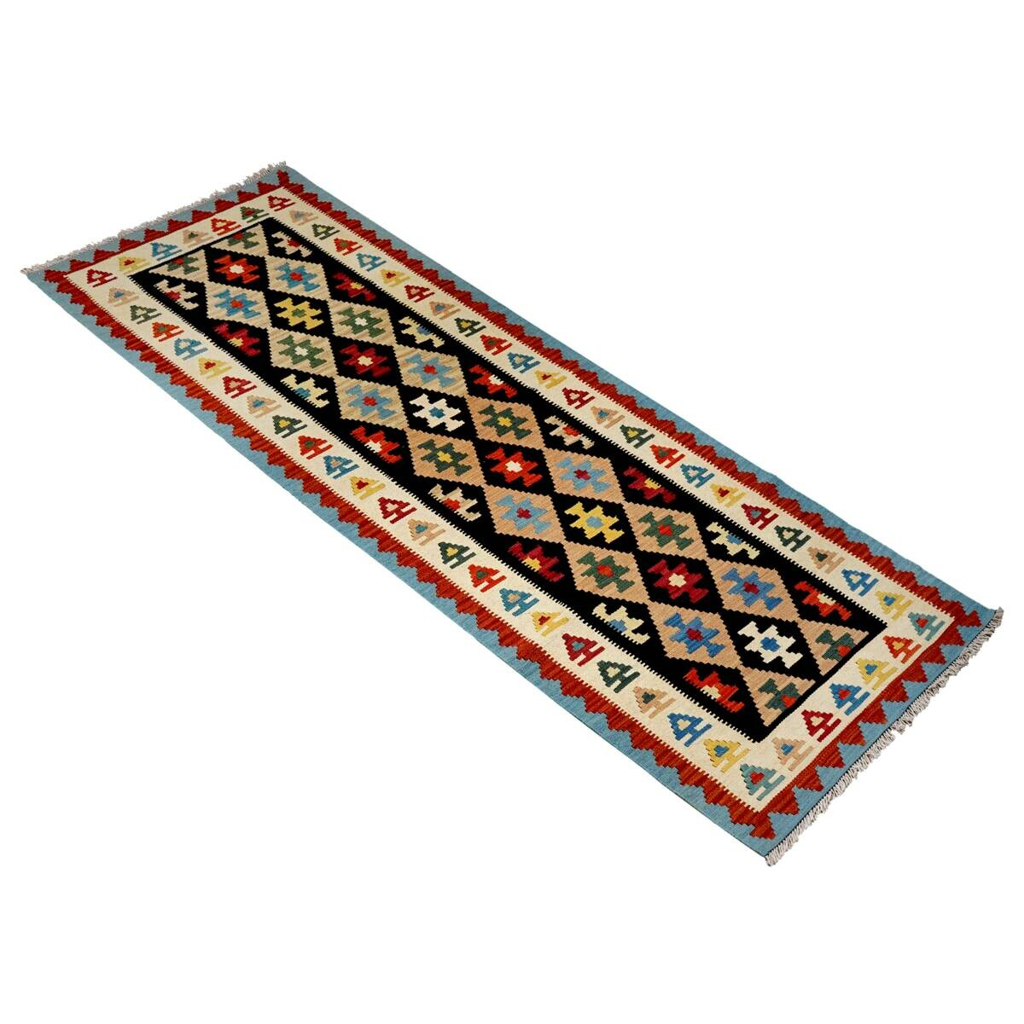 PersaTepp Teppich Kelim Gashgai
beige B/H/L: ca. 88x1x295 cm
