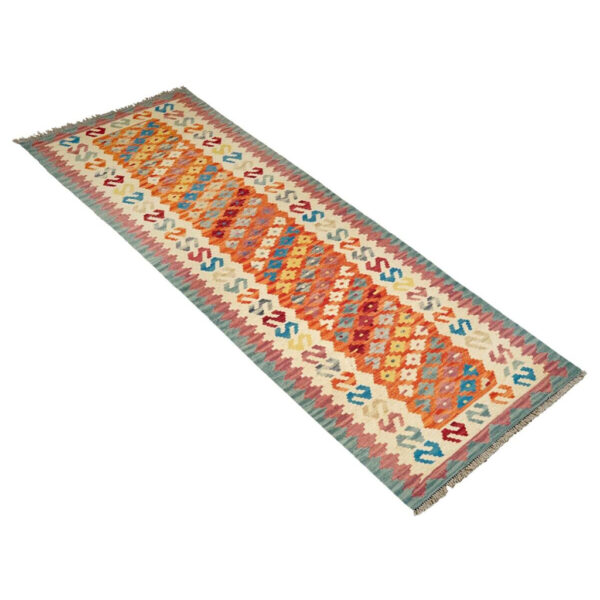 4070205043580-1 PersaTepp Teppich Kelim Gashgai
beige B/H/L: ca. 79x1x289 cm