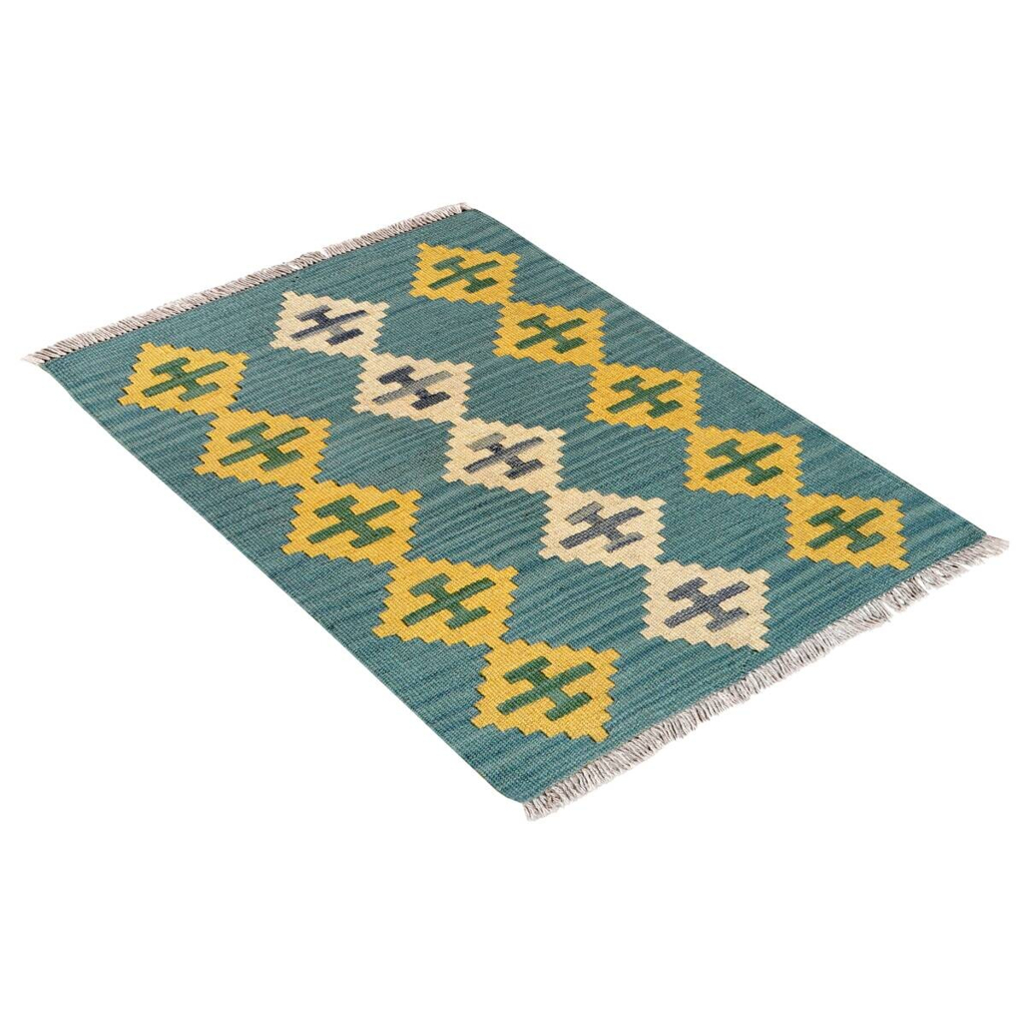 PersaTepp Teppich Kelim Gashgai
blau B/H/L: ca. 63x1x88 cm