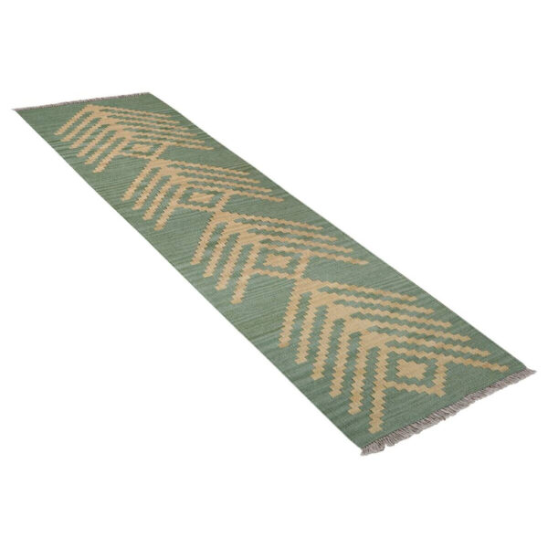 4070205058461-1 PersaTepp Teppich Kelim Gashgai
grün B/H/L: ca. 57x1x190 cm