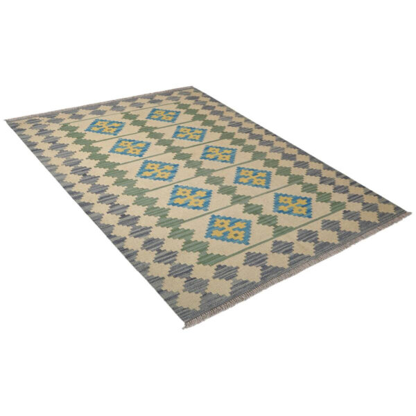 4070205058720-1 PersaTepp Teppich Kelim Gashgai
blau B/H/L: ca. 117x1x172 cm