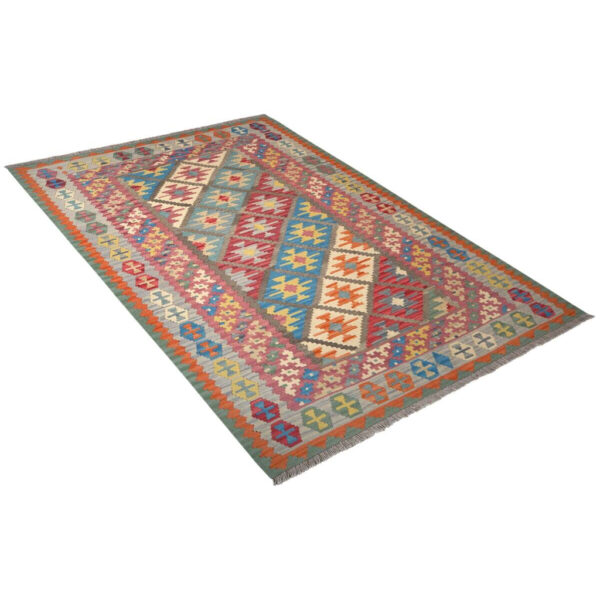 4070205059963-1 PersaTepp Teppich Kelim Gashgai
grau B/H/L: ca. 173x1x245 cm