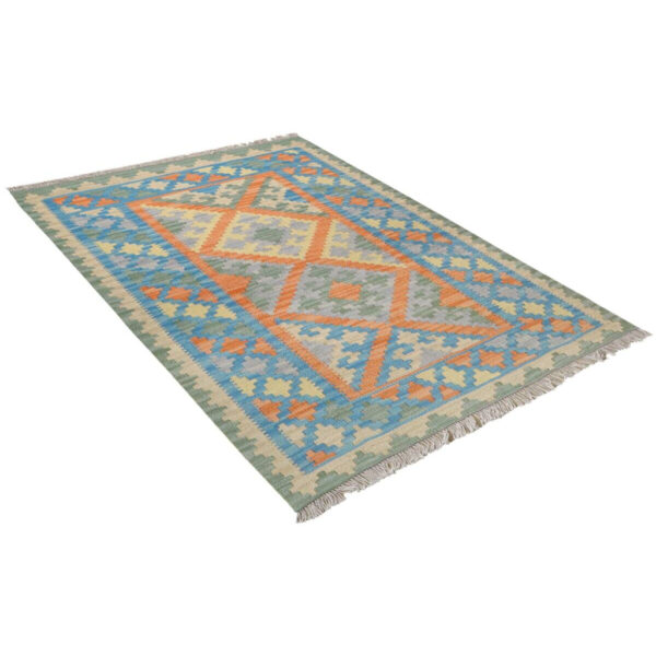 4070205061812 PersaTepp Teppich Kelim Gashgai
blau B/H/L: ca. 107x1x141 cm