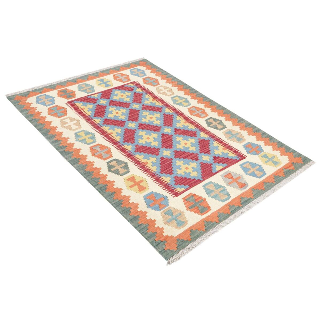 PersaTepp Teppich Kelim Gashgai
blau B/H/L: ca. 101x1x151 cm