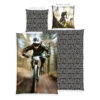Young Collection Microfaser Bettwäsche Mountainbike bunt Polyester