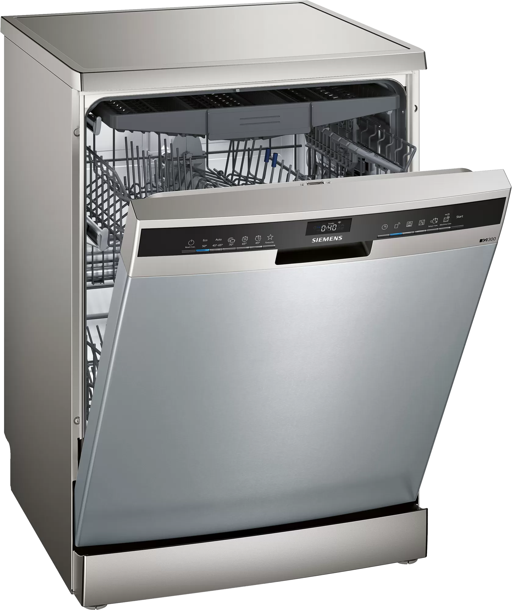Siemens IQ300 SN23EI26CE Standspüler 60cm silber inox
