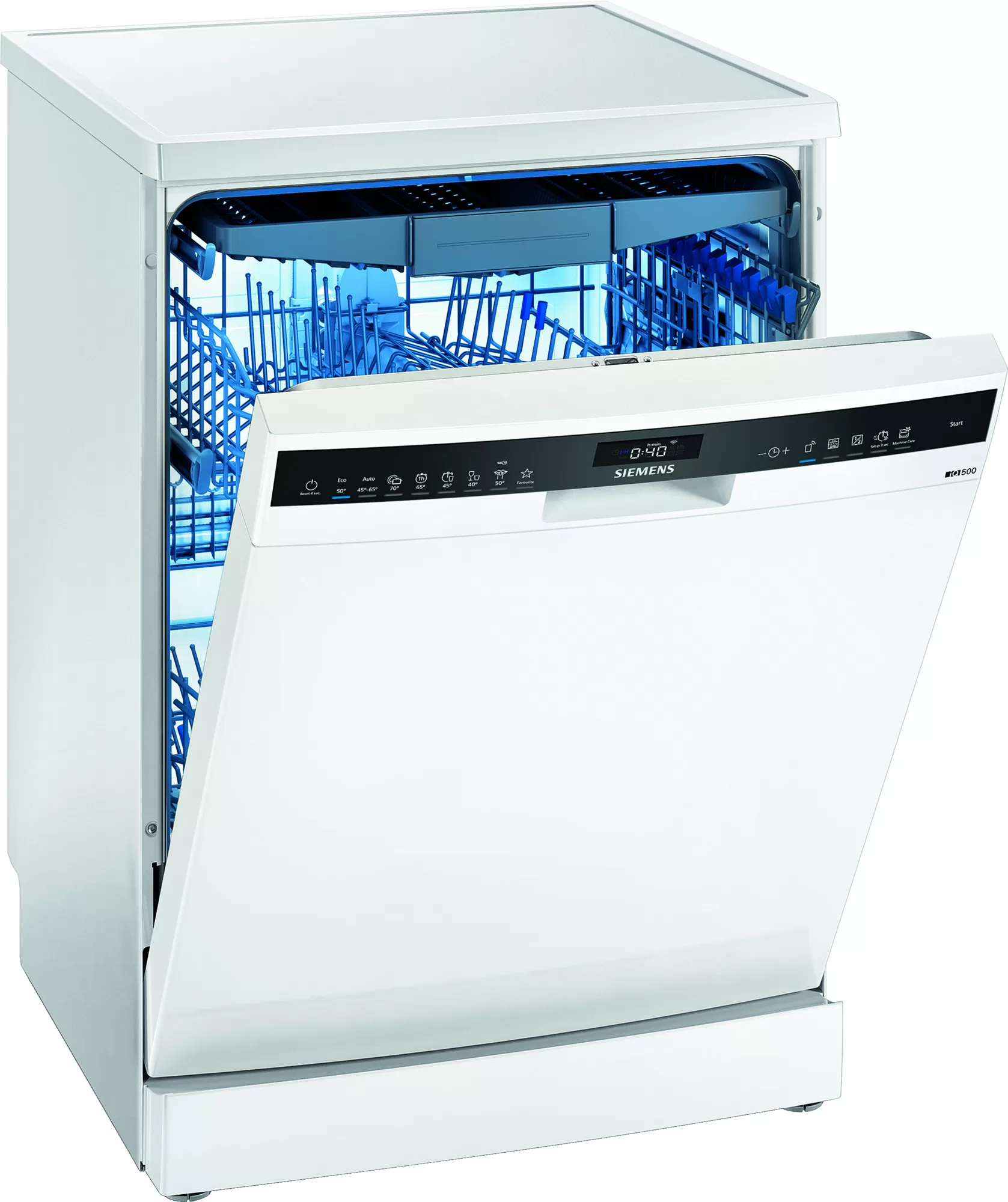 Siemens IQ500 SN25EW57CE Standspüler 60 cm weiß