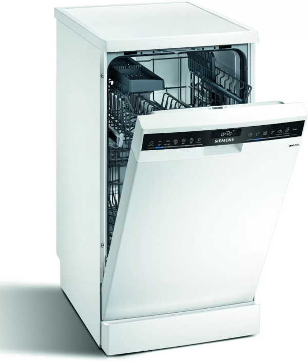 Siemens IQ300 SR23HW64KE Standspüler 45cm Weiß