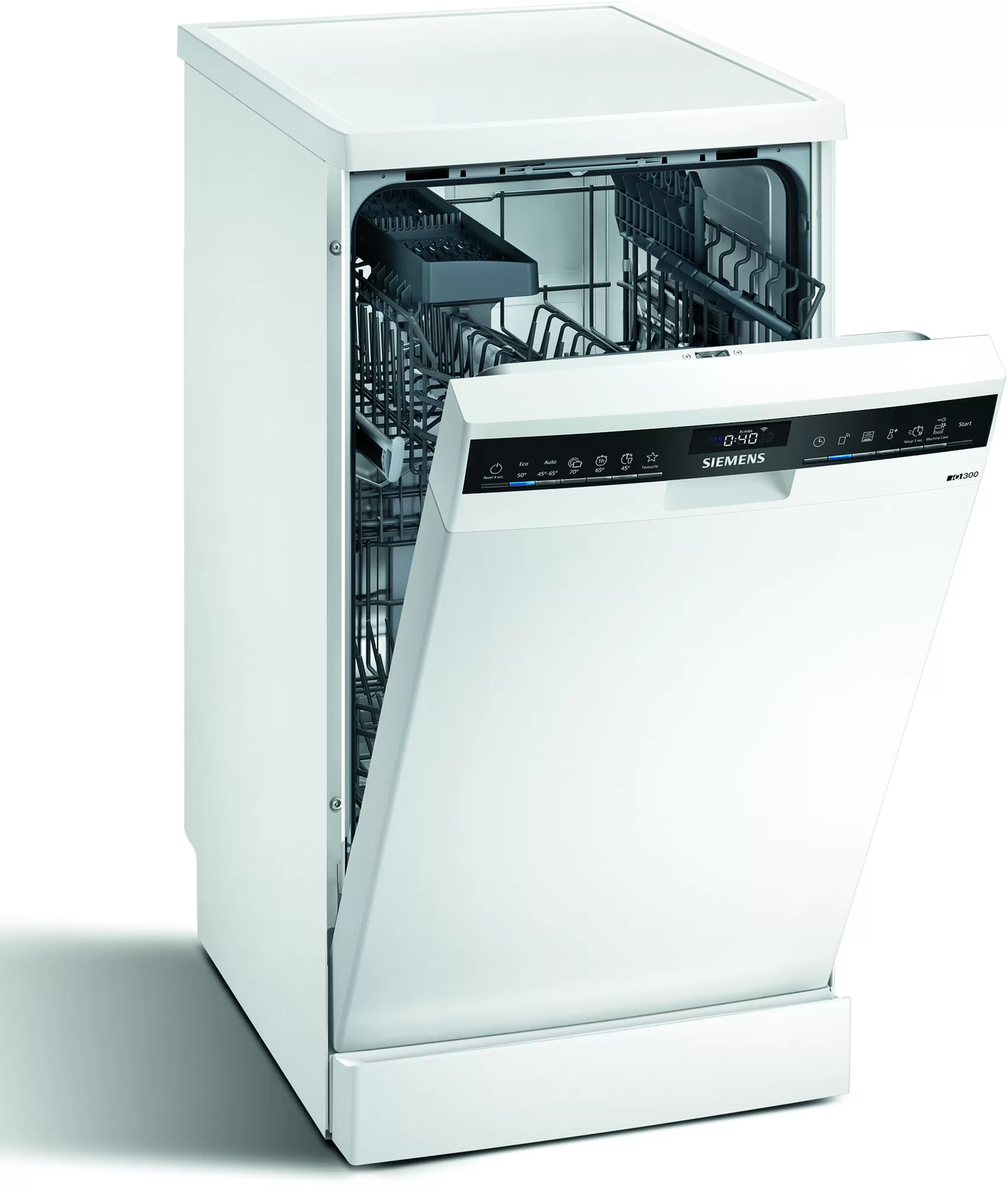 Siemens IQ300 SR23HW64KE Standspüler 45cm Weiß