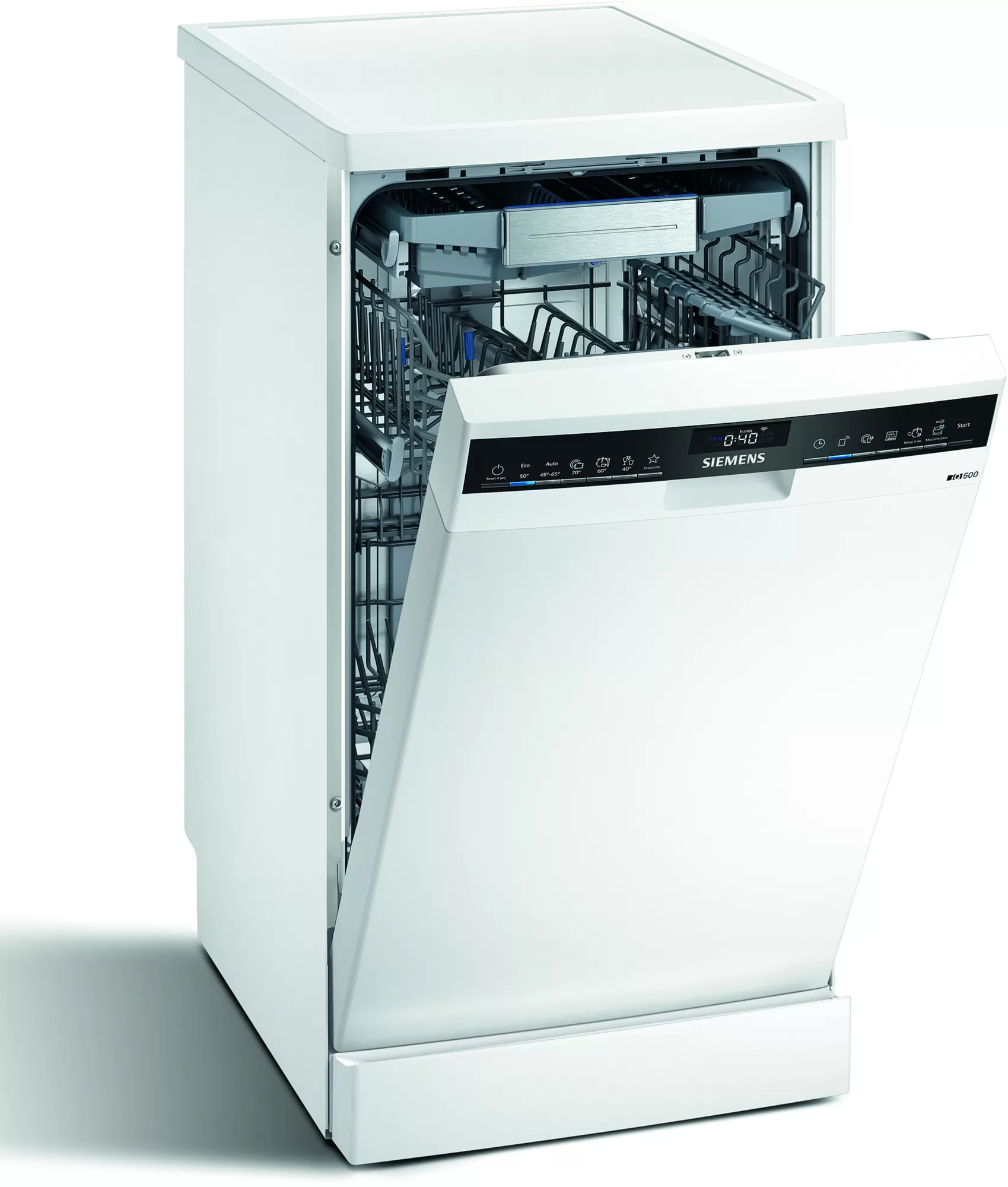 Siemens IQ500 SR25ZW11ME Standspüler 45cm weiß