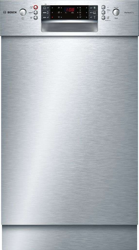 Bosch SPU66TS01E Geschirrspüler, Unterbaugerät, 45 cm, Edelstahl