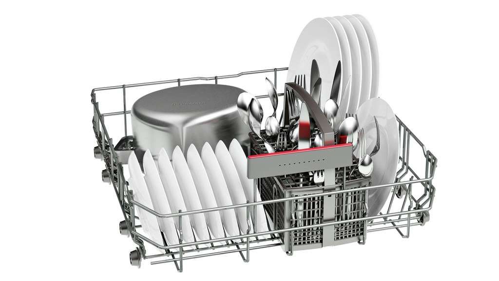 Bosch Serie 4 SMI46JS03E Geschirrspüler, integriert, 60 cm, Edelstahl