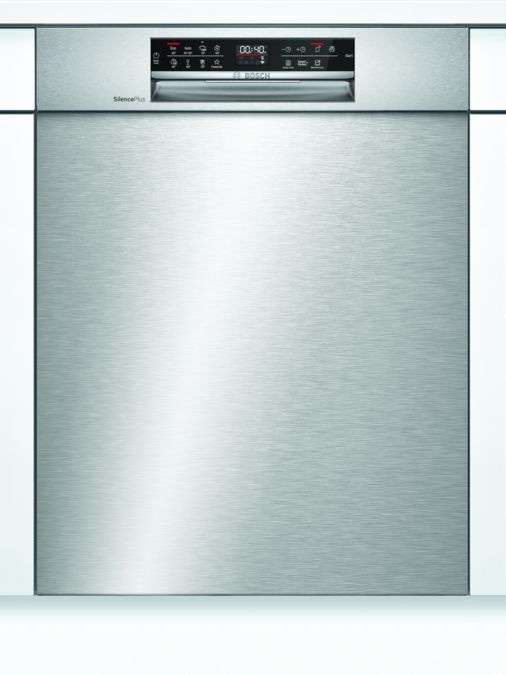 Bosch Serie 6 SMU6ECS57E Geschirrspüler, Unterbaugerät, 45 cm, Edelstahl