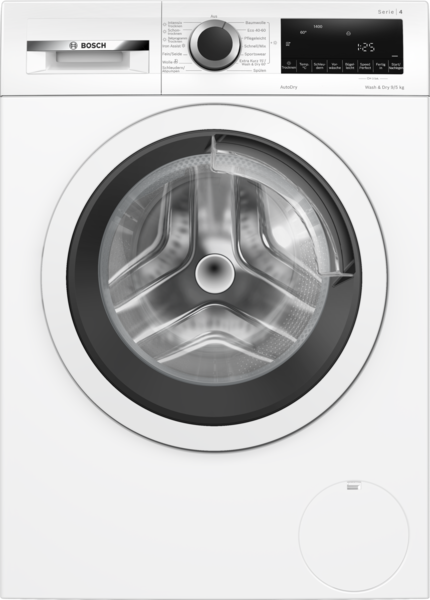 Bosch WNA13441 Wäschetrockner SER4 B/E 9, 00 /5 kg 1.400 U/min Dampf Aquasto