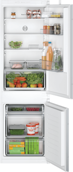 Bosch KIV865SE0 Einbau – Kühl – Gefrierkombination EEK: E 35 dB 39 dB Geräuschkl.: B NoFrost: n