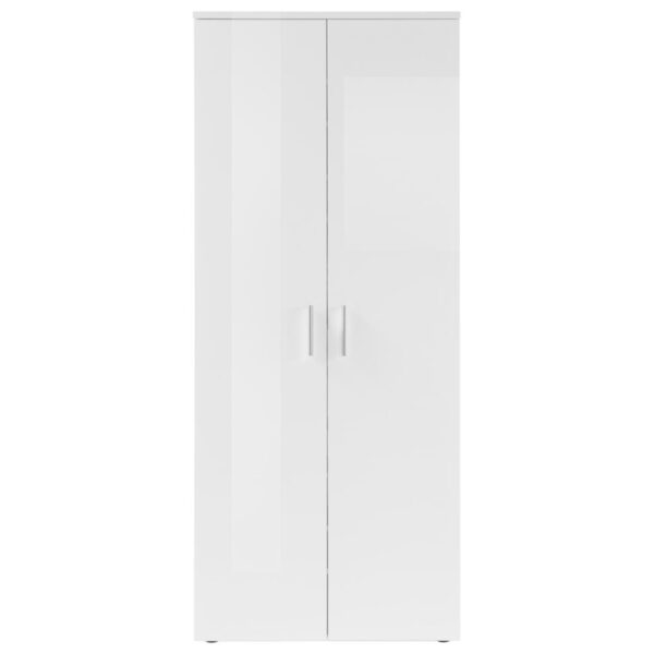 4250006115390 Schuhschrank Lincoln
weiß weiß glänzend B/H/T: ca. 80x190x35 cm