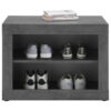 POCO Bank Indiana Beton dunkel Optik B/H/T: ca. 68x50x37 cm