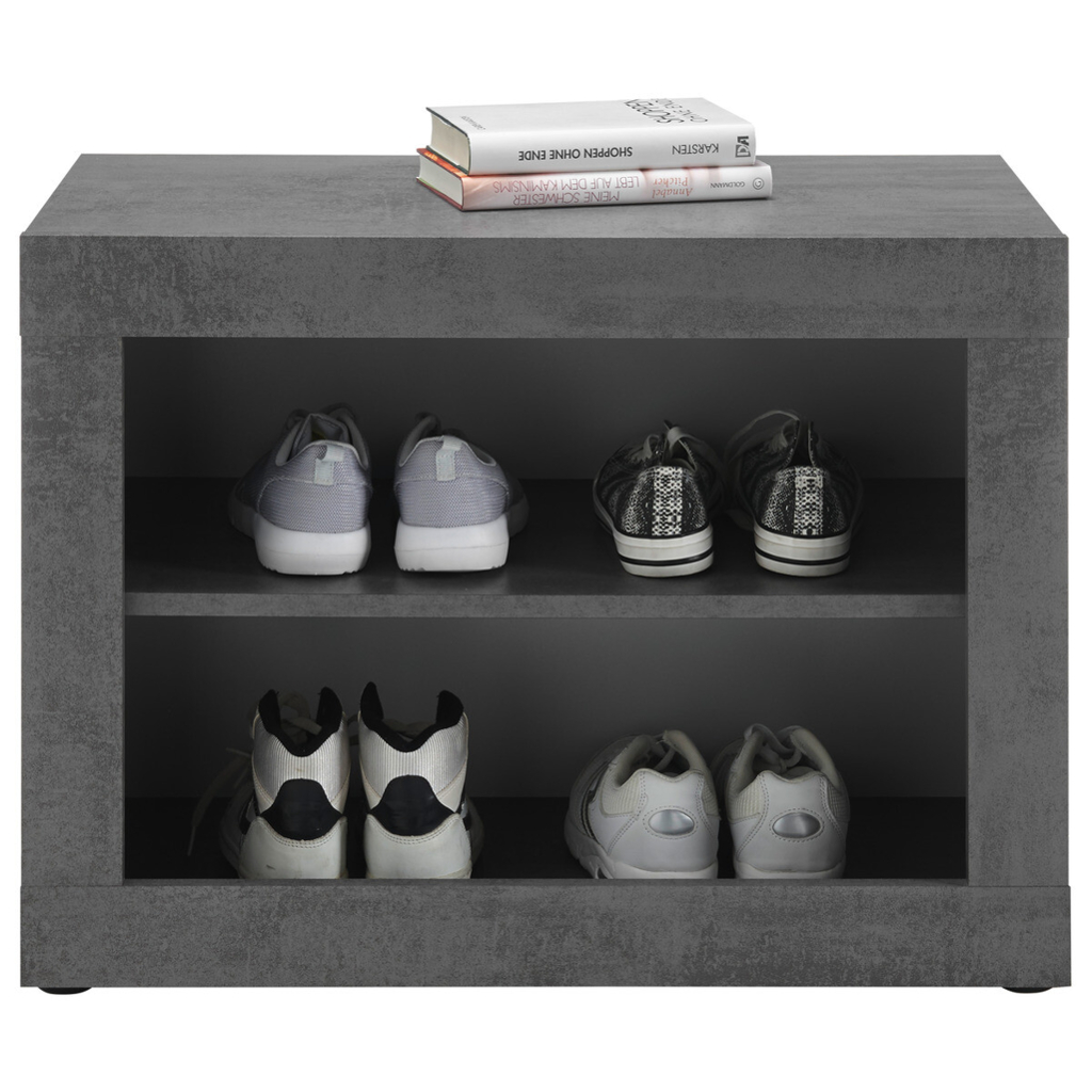 POCO Bank Indiana Beton dunkel Optik B/H/T: ca. 68x50x37 cm