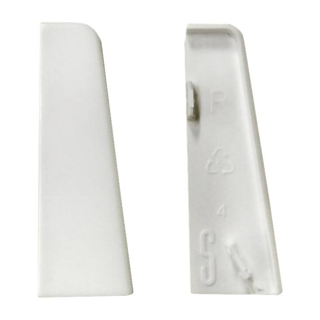 Endkappe
weiß L/B/H: ca. 1x1x5,8 cm